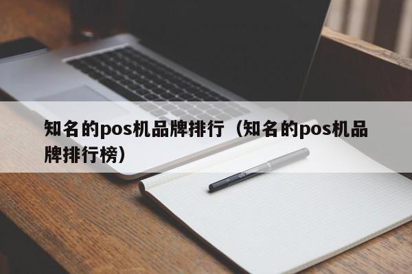 知名的pos机品牌排行（知名的pos机品牌排行榜）