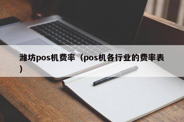 潍坊pos机费率（pos机各行业的费率表）