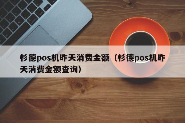 杉德pos机昨天消费金额（杉德pos机昨天消费金额查询）