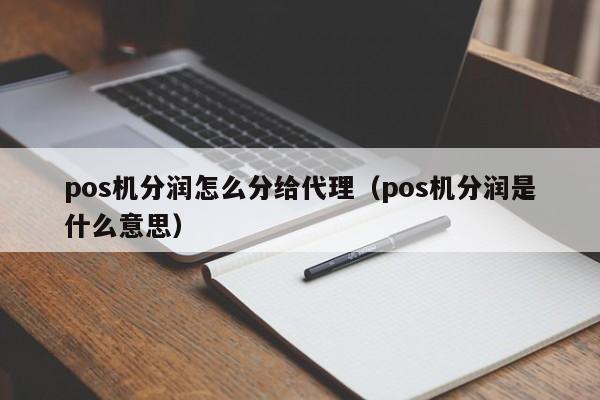 pos机分润怎么分给代理（pos机分润是什么意思）