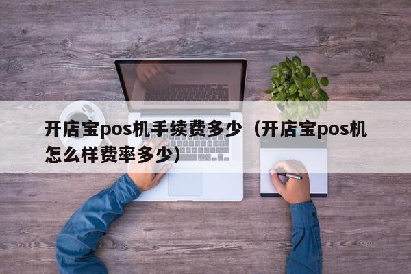 开店宝pos机手续费多少（开店宝pos机怎么样费率多少）